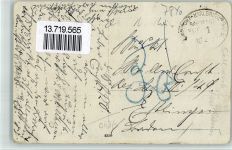 79379 W7840 Müllheim , Baden 1920 BOAKC Gasthaus Wallhalla Soldaten Verwundete Bahnpoststempel Nachporto Ort handschriftlich Privatfoto AK
