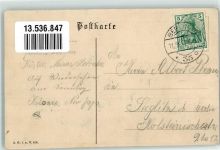 10115 W1000 Schöneberg 1911 Foto AK Gasthaus Schwarzer Adler Festsaal