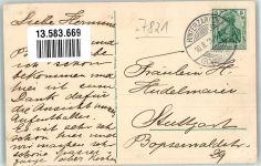 79874 W7821 Breitnau 1911 - Feldweg Blumenwiese Wanderer Gasthaus zum Kreuz