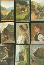 Lot mit 9 AK Schwarzwald Hasemann Kleinposten bis 20