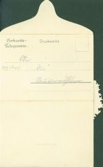 Schmucktelegramm Kulissenkarte 12 x 8,5 cm Hochzeit KEINE AK