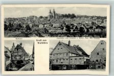 74731 W6968 Walldürn - Gasthaus zum Ritter Rathaus Wallfahrts-Basilika