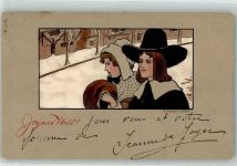 Joyeux Noel M.m. Vienne Nr. 165 Parkinson, E. 1903 Lithographie