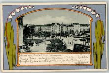 10115 W1000 Tiergarten 1902 - Lützowplatz Maiglöckchen
