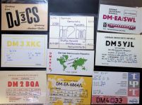 Lot mit 8 AK und 10 Karten eins mehrfach Qsl-Karte Künstlerkarte