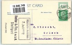 Briefmarkenabbildungen Queensland Wappen Blau Weiß Krone