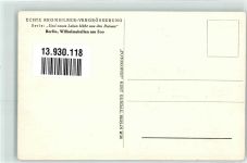 10115 W1000 Tiergarten Foto AK Wilhelmshallen am Zoo Und neues Leben blüht aus den Ruinen