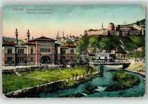 Travnik Traunik - Medresse mit Castell