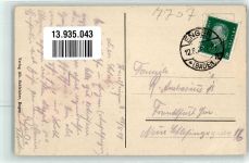 78234 W7707 Anselfingen - Hohenhöwen Bahnlinie Ort handschriftlich