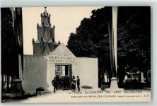 Paris Exposition des Arts Decratifs Pavillon de la Republique Polonaise Motiv Polen