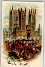 Lincoln Lithographie Kirche