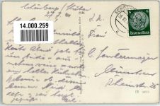 6020 Schönberg im Stubaital 1941 Foto AK Gasthaus Domanig