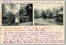 57200 Sarreguemines 1903 - Stadtpark