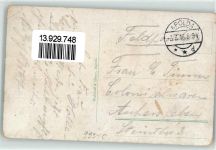 99510 O5320 Apolda 1916 Gebrauchsspuren Städtische Sparkasse