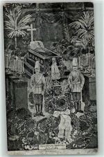 W7500 Karlsruhe , Baden Großherzog Friedrich I Aufbahrung Adel Baden 1907