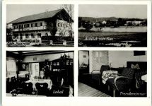 83119 W8201 Obing FOTO KEINE AK Gasthaus Cafe Seerose Blick z. See Ort handschriftlich
