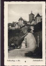 91541 W8803 Rothenburg 1936 - Rothenburg o. Thr., Kobolzellertor,Ernst Geißendörfer AKU1