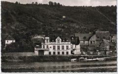 56333 W5406 Lay 1962 - Lay a.d. Mosel, Hotel und Weinhaus -Löwenburg-, gezackter Rand,F. Gutmann
