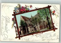 32130 W4904 Enger , Westf 1900 Foto AK Kirche