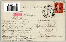 69000 Lyon 1915 Foto AK Gasthaus Gruppenfoto Ort lt. Stempel