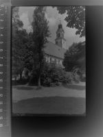 89269 W7917 Vöhringen , Iller GLASNEGATIV Kirche