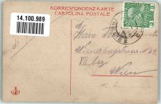 34100 Trieste / Triest / Trst Gebrauchsspuren Hafen