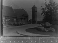 31246 W3153 Groß Lafferde GLASNEGATIV Turm