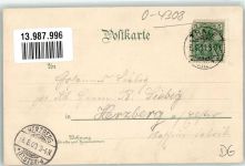 06502 O4308 Thale 1900 Lithographie Hotel zur Rosstrappe m. Winzenburg