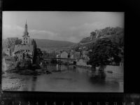 55543 W6550 Bad Kreuznach GLASNEGATIV Brücke