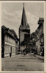 38855 O3700 Wernigerode um 1952 - Wernigerode, Westernturm,Jakob Müller
