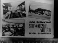 47441 W4130 Moers GLASNEGATIV Hotel-Restaurant Schwarzer Adler
