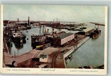Kirkcaldy Foto AK Hafen the Docks Burntisland