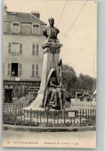 77300 Fontainebleau Foto AK Denkmal Carnot