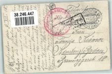 Namur Namen 1915 Foto AK Denkmal Lepold I. Feldpost WK I 6.Armee