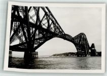 Edinburgh Foto AK Ort handschriftlich Forth Bridge Queensferry