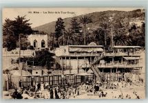 06000 Nice Nizza Foto AK Schwimmbad Les Bains de la Tour -Rouge