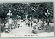 03200 Vichy 1911 Foto AK Grande Allée du Parc