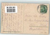W3062 Bückeburg Junge Frau in landestypischer Volkstracht Ort lt. Verlag Kuhlmann Nr. 33 Trachten Schaumburg-Lippe 1913 Gebrauchsspuren