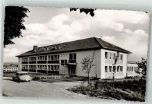 61250 W6390 Usingen Foto AK Schülerheim Oldtimer