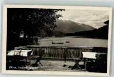 9900 Lienz Foto AK Gasthaus Tristachersee