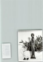 49832 W4452 Thuine , Emsl FOTO KEINE AK Mutterhaus Statue betende Frau