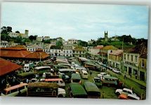 San Juan Foto AK Saint George Grenada LKW Auto Marktszene Main Square Marktplatz