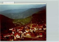 76596 W7564 Bermersbach , Murgtal FOTO KEINE AK Luftaufnahme