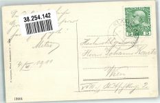 4360 Grein 1911 Foto AK Schloss Greinburg Dampfschiff