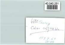 66636 W6695 Tholey FOTO KEINE AK Kirche