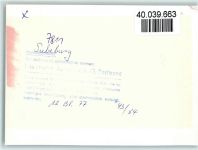 79295 W7811 Sulzburg , Baden FOTO KEINE AK Kirche