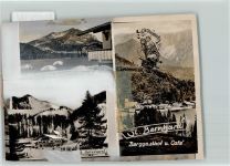 83727 W8162 Spitzingsee FOTO KEINE AK Winter 3-Bildaufnahme St. Bernhard