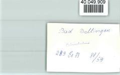 79415 W7848 Bad Bellingen , Baden FOTO KEINE AK Kurpark