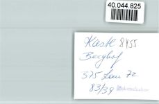 92280 W8455 Kastl b Amberg, Oberpf FOTO KEINE AK Hotel Berghof