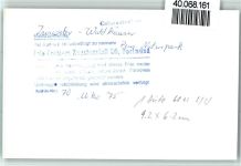 94227 W8372 Zwiesel FOTO KEINE AK Pension Naturpark